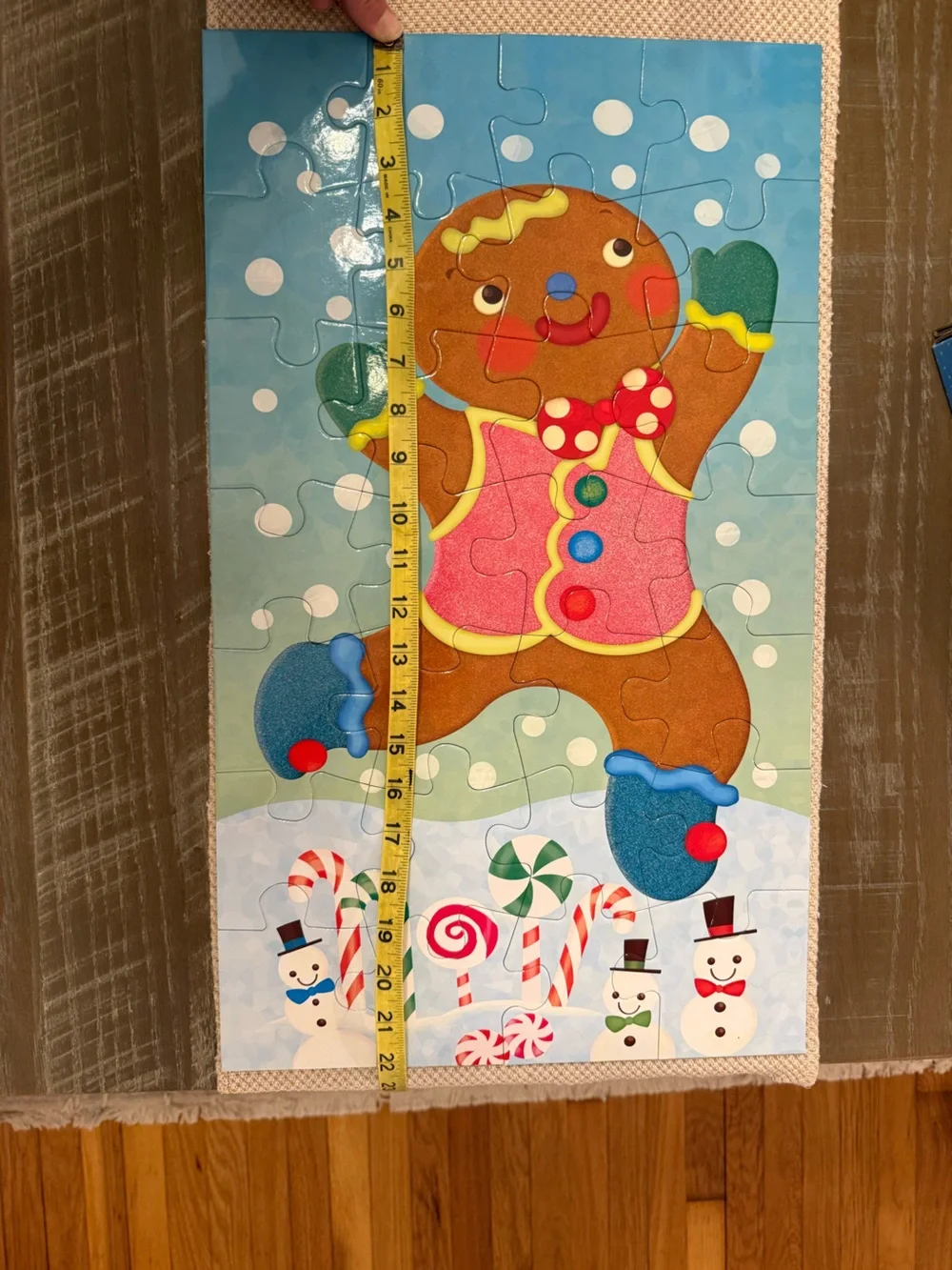 Scholastic Gingerbread Man Floor Puzzle - 28 pieces
